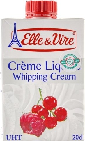 Elle &amp; Vire Whipping Cream 20 cl
