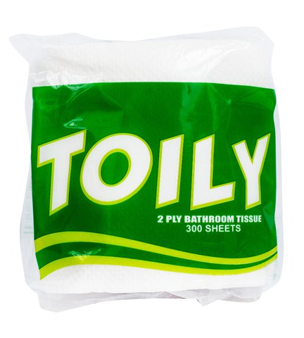 Toily Bathroom Tissue 300 sheets /roll
