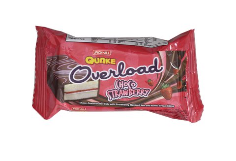 Quake Cake Overload Strawberry 30 g