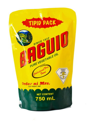 Baguio Vegetable Oil 750 ml