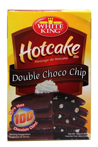 White King Hotcake Mix Double Choco Chip 180 g