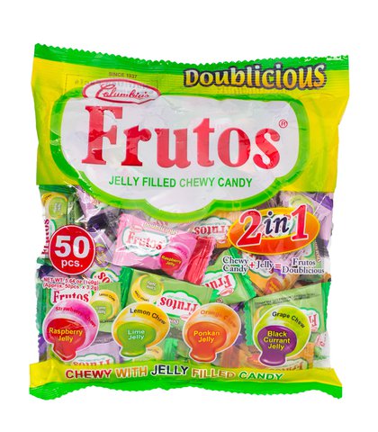 Frutos Jelly Filled Chewy Candy 50 pcs /pack