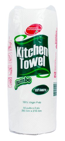 Supersavers Kitchen Towel Jumbo 60 pcs
