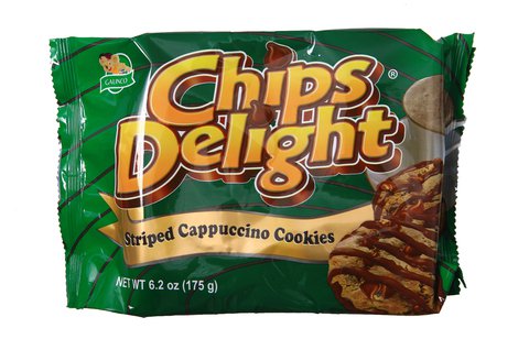 Chips Delight Striped Cappucino 175 g