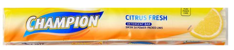 Champion Laundry Detergent Bar Citrus Fresh 390 g