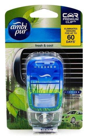 Ambipur Car Clip Starter Fresh &amp; Cool 7.5 ml