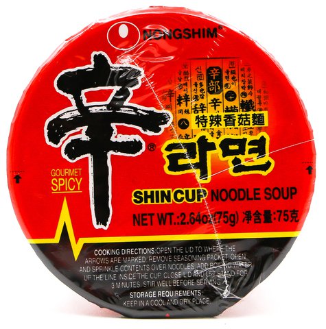 Nongshim Shin Cup Noodle 75 g