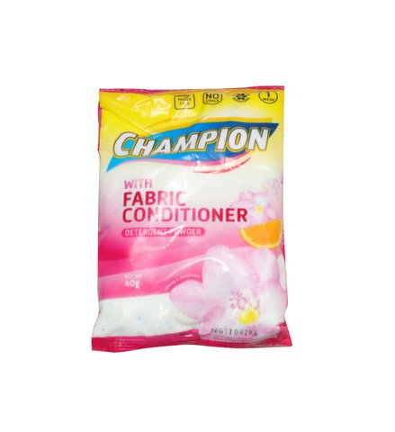 Champion Powder with Fabric Conditioner 40 g (6 pcs)