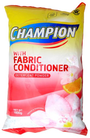 Champion Laundry Detergent Powder Fabric Conditioner 1.6 kg