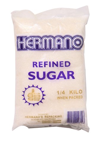 Hermano Refined White Sugar 1/4 kg