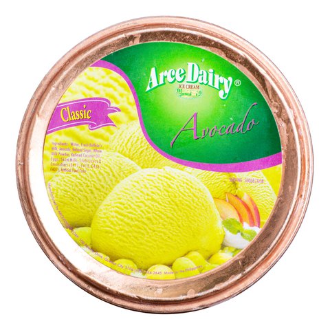 Arce Dairy Classic Avocado Ice Cream 425 ml