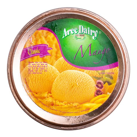Arce Dairy Classic Mango Ice Cream 425 ml