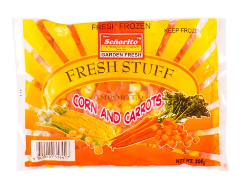 New Senorito Corn &amp; Carrots 200 g