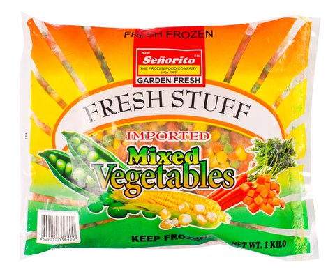 New Senorito Fresh Stuff Mixed Vegetable 1 kg