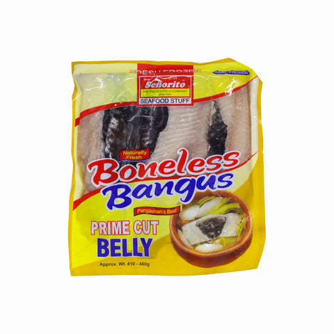 New Senorito Boneless Bangus Primecut Belly 410 g