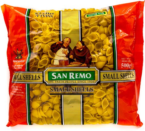 San Remo Small Shells 500 g