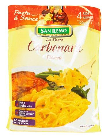 San Remo Carbonara Flavour 120 g