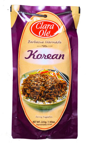 Clara Ole Korean Barbecue Marinade 225 g