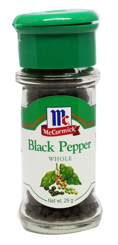 McCormick Black Pepper Whole 29 g