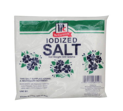 Mc Cormick Iodized Salt 500 g
