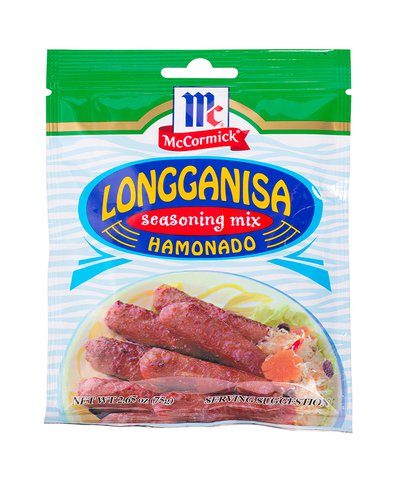 Mc Cormick Longganisa Seasoning Mix Hamonado 75 g