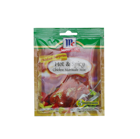 McCormick Hot &amp; Spicy Chicken Marinade 25 g