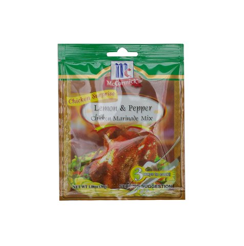 McCormick Lemon &amp; Pepper Chicken Marinade Mix 30 g