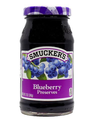 Smuckers Blueberry Preserves 12 oz