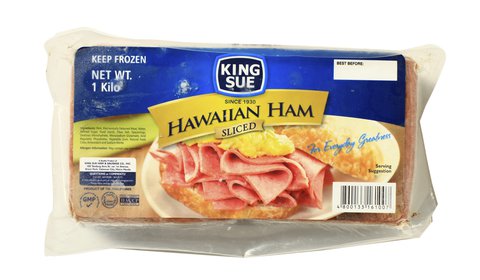 King Sue Hawaiian Ham Sliced 1 kg