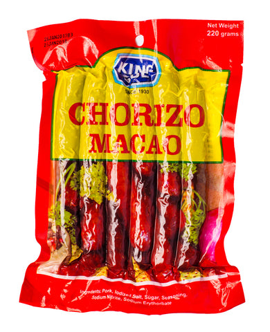 King Sue Chorizo Macao 220 g