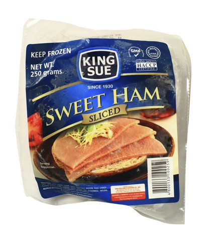 King Sue Sweet Ham Sliced 250 g