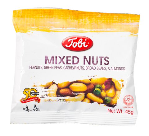 Tobi Mixed Nuts 45 g