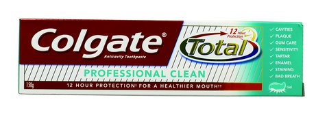 Colgate Toothpaste Total Pro Clean 150 g
