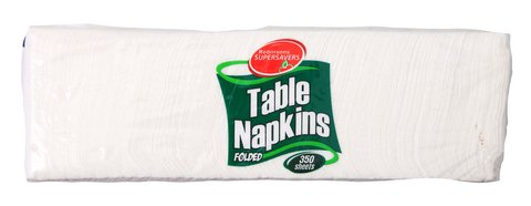Supersavers Table Napkins 350 pcs