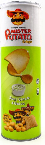 Mister Potato Sour Cream &amp; Onion Crisps 100 g