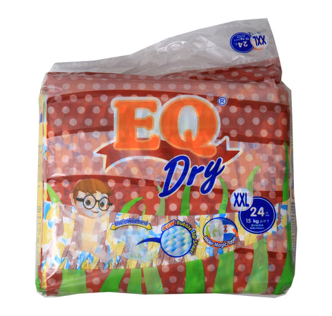 EQ Dry Baby Diapers Economy Pack - Extra Extra Large 24 pcs /pack