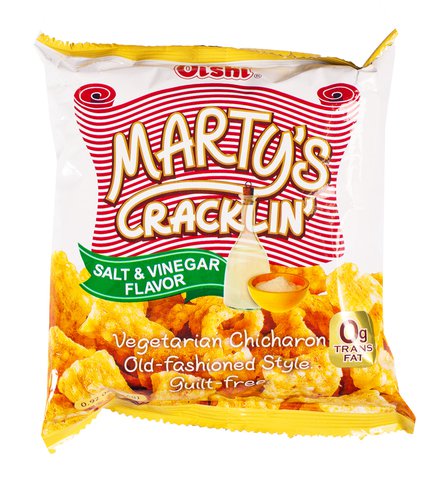 Marty's Salt &amp; Vinegar Chicharon 26 g