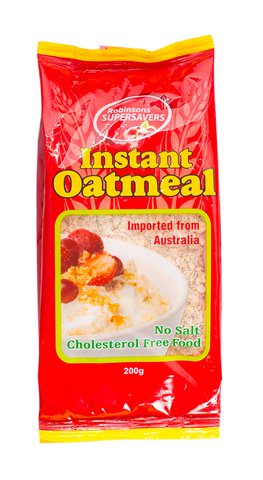 Supersavers Instant Oatmeal 200 g