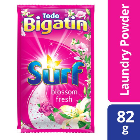 Surf Detergent Powder Blossom Fresh Sachet 82 g