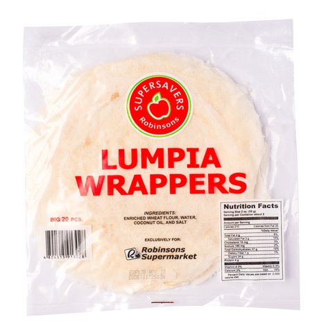 Supersavers Lumpia Wrapper - Big 20 pcs /pack