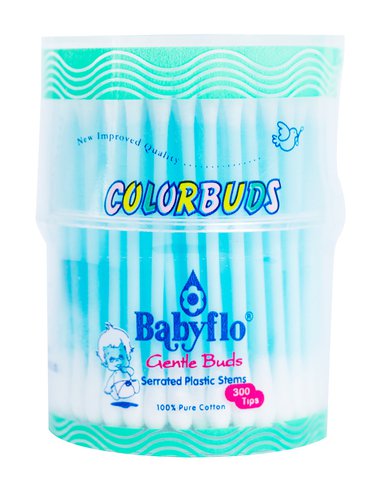 Babyflo Color Buds Blue 300 pcs