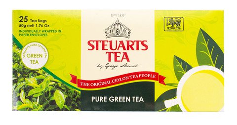 Steuarts Pure Green Tea 25 pcs /pack (50 g)
