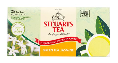 Steuarts Green Tea Jasmine 25 pcs /pack (50 g)