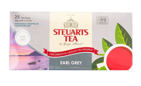 Steuarts Earl Grey Tea 25 pcs /pack (50 g)