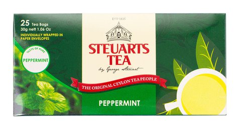 Steuarts Peppermint Tea 25 pcs /pack (30 g)