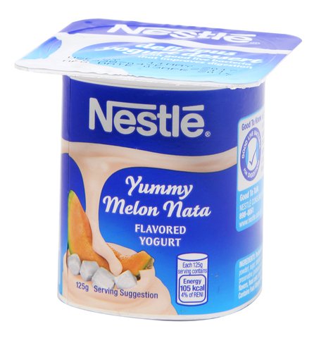 Nestle Yummy Melon Nata Yogurt 125 g