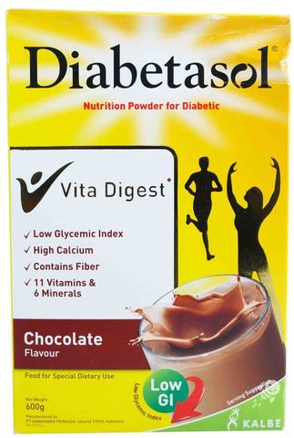 Diabetasol Milk Choco 600 g