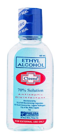 Cleene Ethyl Alcohol 70% Solution 60 ml