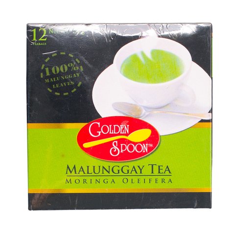 Golden Spoon 100% Malunggay Tea Moringa Oleifera 12 pcs /pack
