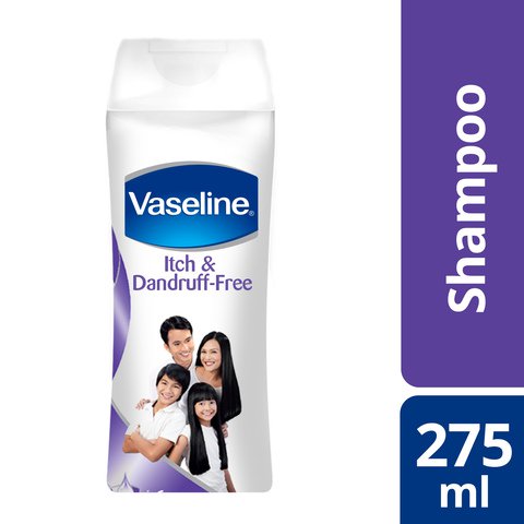 Vaseline Shampoo Itch &amp; Dandruff Free 275 ml